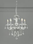 Laura Ashley Harriet Crystal 5 Arm Chandelier Ceiling Light, Clear