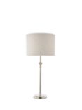 Laura Ashley Highgrove Table Lamp, Polished Nickel