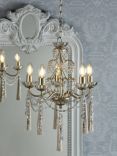 Laura Ashley Aanais Chandelier Ceiling Light, Champagne