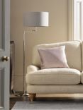 Laura Ashley Marlowe Swing Arm Floor Lamp, Polished Nickel