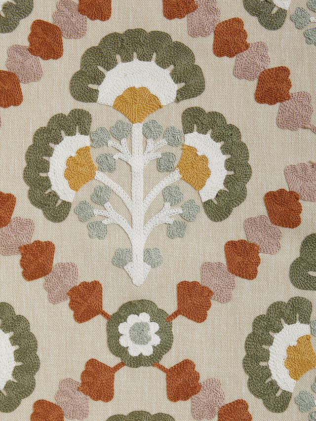 John Lewis Floral Trellis Furnishing Fabric, Putty