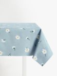 John Lewis ANYDAY Camomile PVC Tablecloth Fabric, Celeste