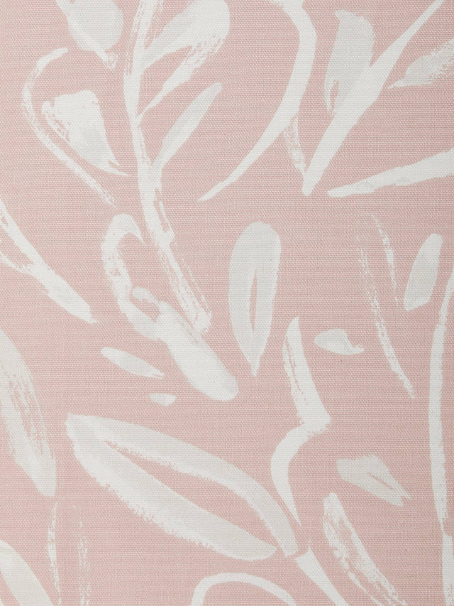 John Lewis Painted Leaves Furnishing Fabric, Plaster
