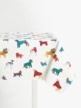 John Lewis Christmas Dogs PVC Tablecloth Fabric, Multi