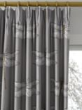 Harlequin Demoiselle Made to Measure Curtains or Roman Blind, Graphite/Almond