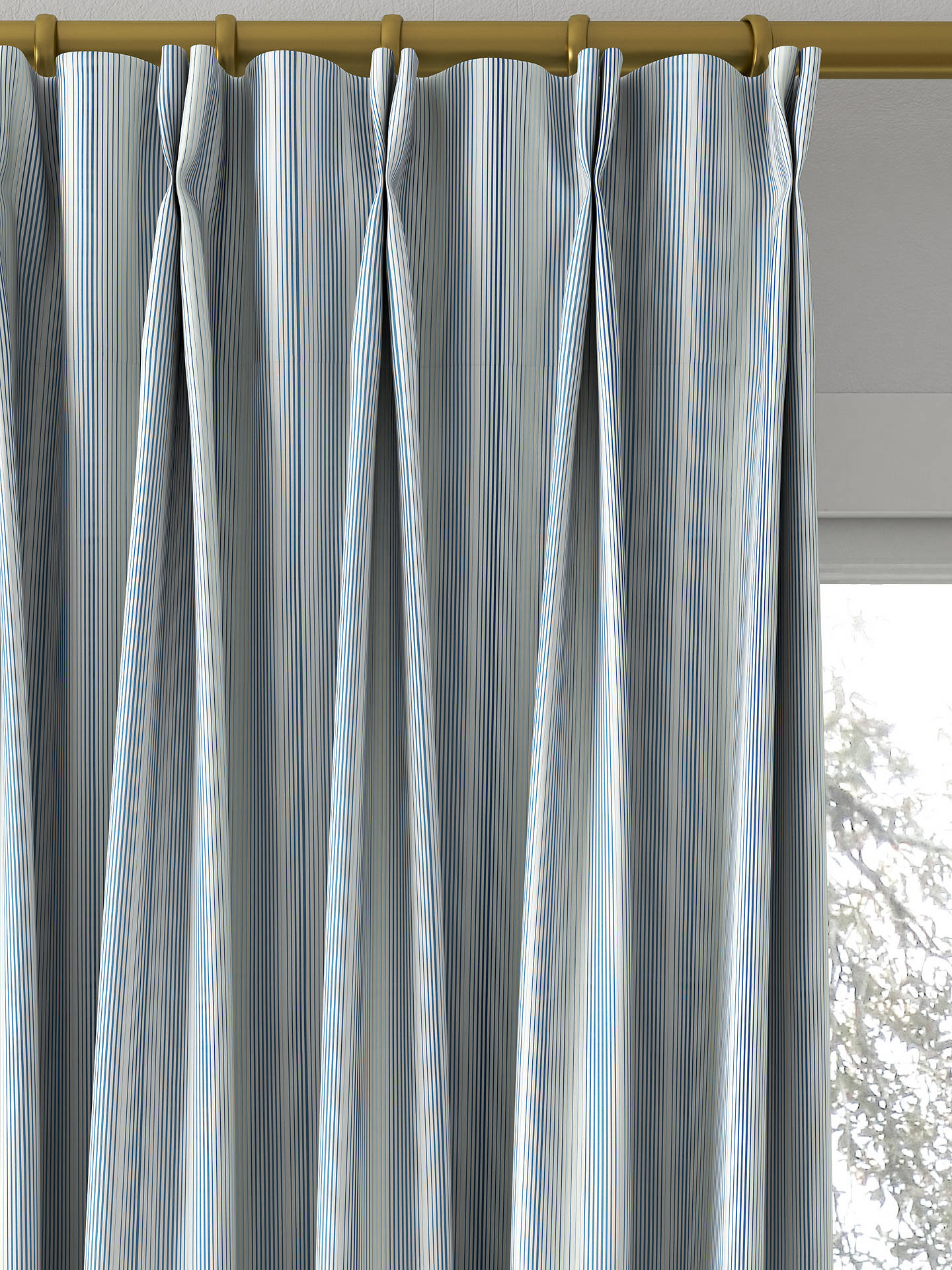 Harlequin Calla Made to Measure Curtains, Sky/First Light