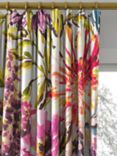 Harlequin Floreale Made to Measure Curtains or Roman Blind, Fuchsia/Heather/Lime