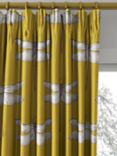 Harlequin Demoiselle Made to Measure Curtains or Roman Blind, Chartreuse/Grape