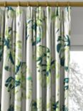 Harlequin Kelapa Made to Measure Curtains or Roman Blind, Emerald/Zest