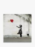 Cardmix Banksy Girl with Red Balloon Blank Greeting Card