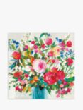 Woodmansterne Flowers In Vase Birthday Card