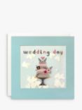 James Ellis Stevens Cake Heart Confetti Wedding Day Card