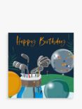 Belly Button Designs Golf Clubs Birthday Card