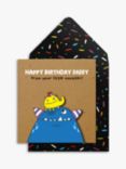 Tache Crafts Little Monster Daddy Birthday Card