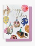 Stop The Clock Design Guinea Pigs Birthday Card