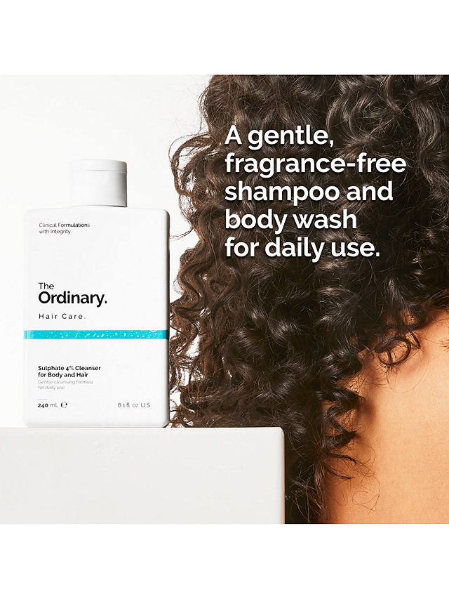 The Ordinary 4% Sulphate Cleanser for Body and Hair, 240ml 3