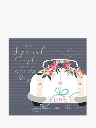 Laura Darrington Design Special Couple Wedding Day Card