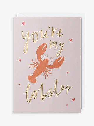 Paperlink Lobster Anniversary Card