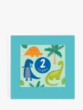 James Ellis Stevens 2 Today Dinosaurs Birthday Card