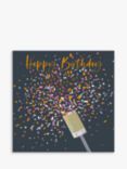 Belly Button Designs Party Popper Birthday Card