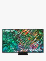 Samsung QE55QN90B (2022) Neo QLED HDR 2000 4K Ultra HD Smart TV, 55 inch with TVPlus/Freesat HD & Dolby Atmos, Sand Black