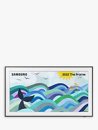 Samsung The Frame (2022) QLED Art Mode TV with Slim Fit Wall Mount, 75 inch