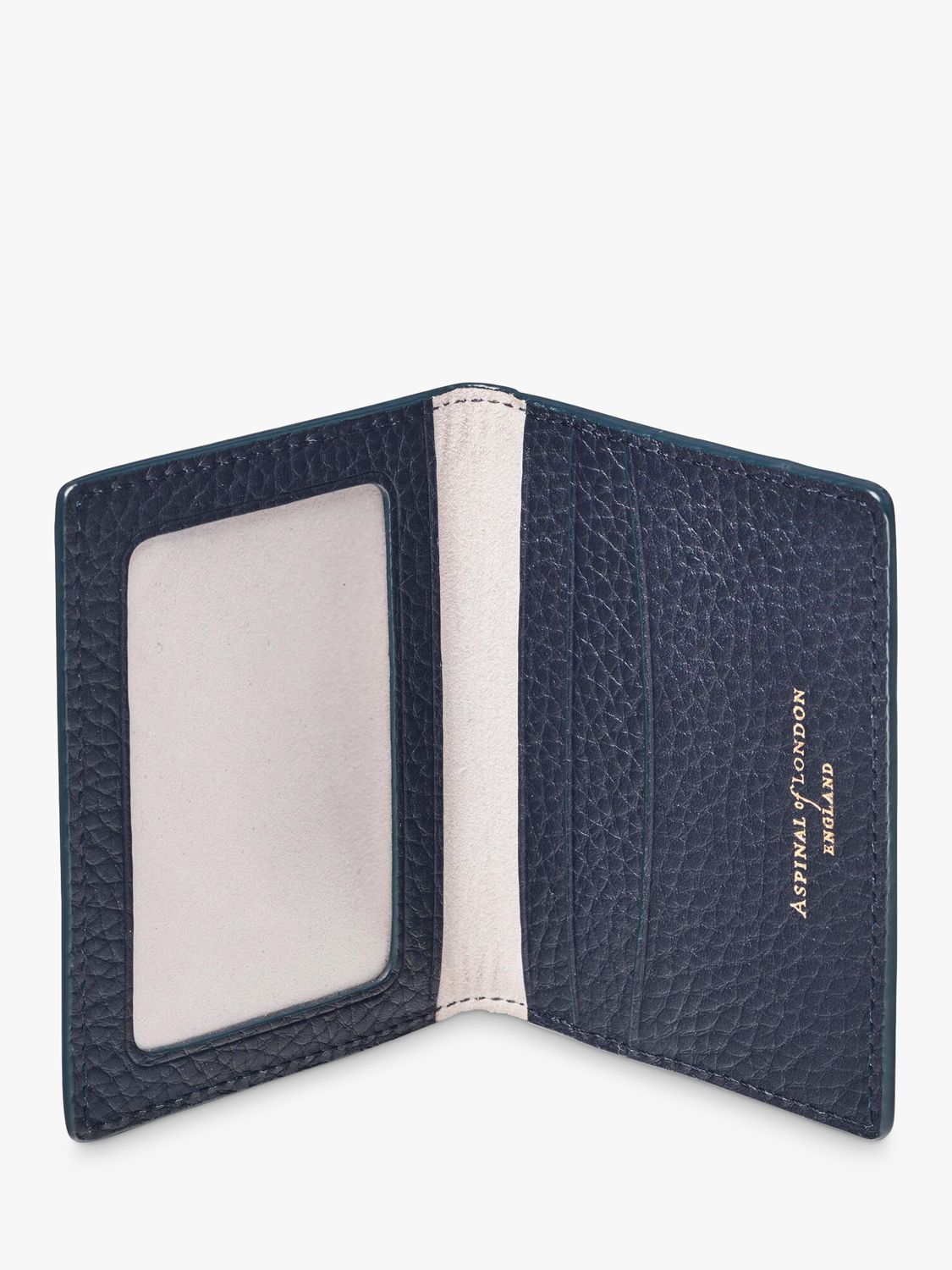 Aspinal of London ID and Travel Card Holder, Navy