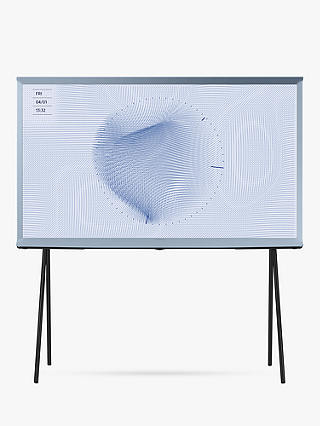 Samsung The Serif (2022) QLED HDR 4K Ultra HD Smart TV, 50 inch with TVPlus & Bouroullec Brothers Design