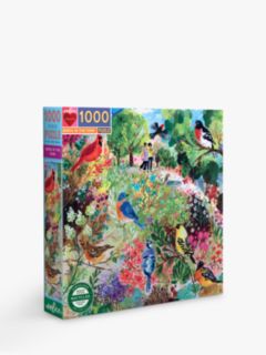 eeBoo Birds in the Park Jigsaw Puzzle, 1000 Pieces