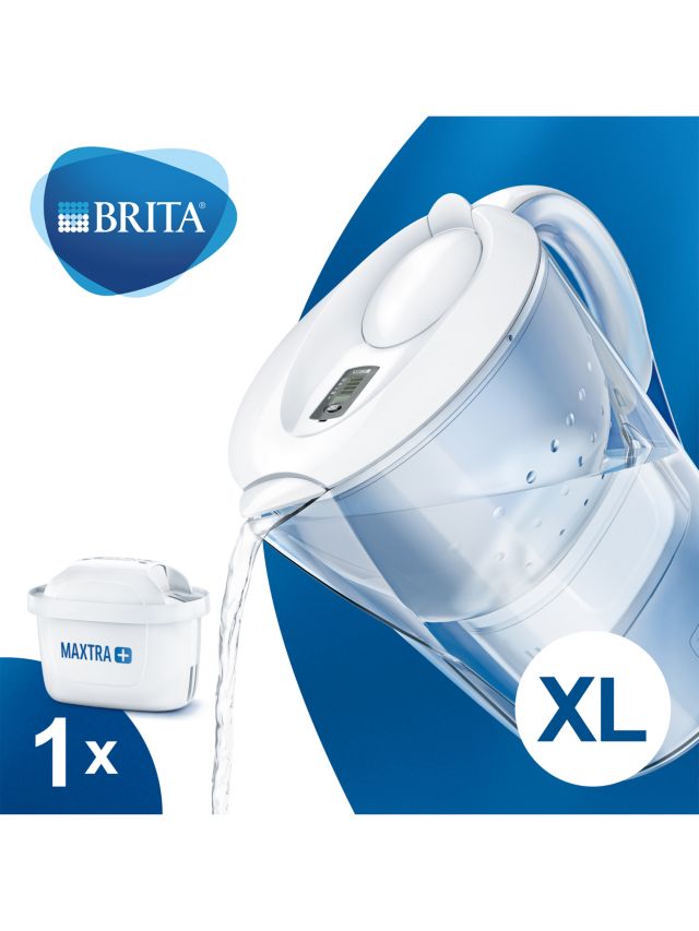 BRITA Marella XL MAXTRA+ Plus 3.5L Blue Water Filter Table Jug 1 Cartridge