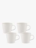 Royal Doulton 1815 Pure Porcelain Mugs, 400ml, Set of 4, White