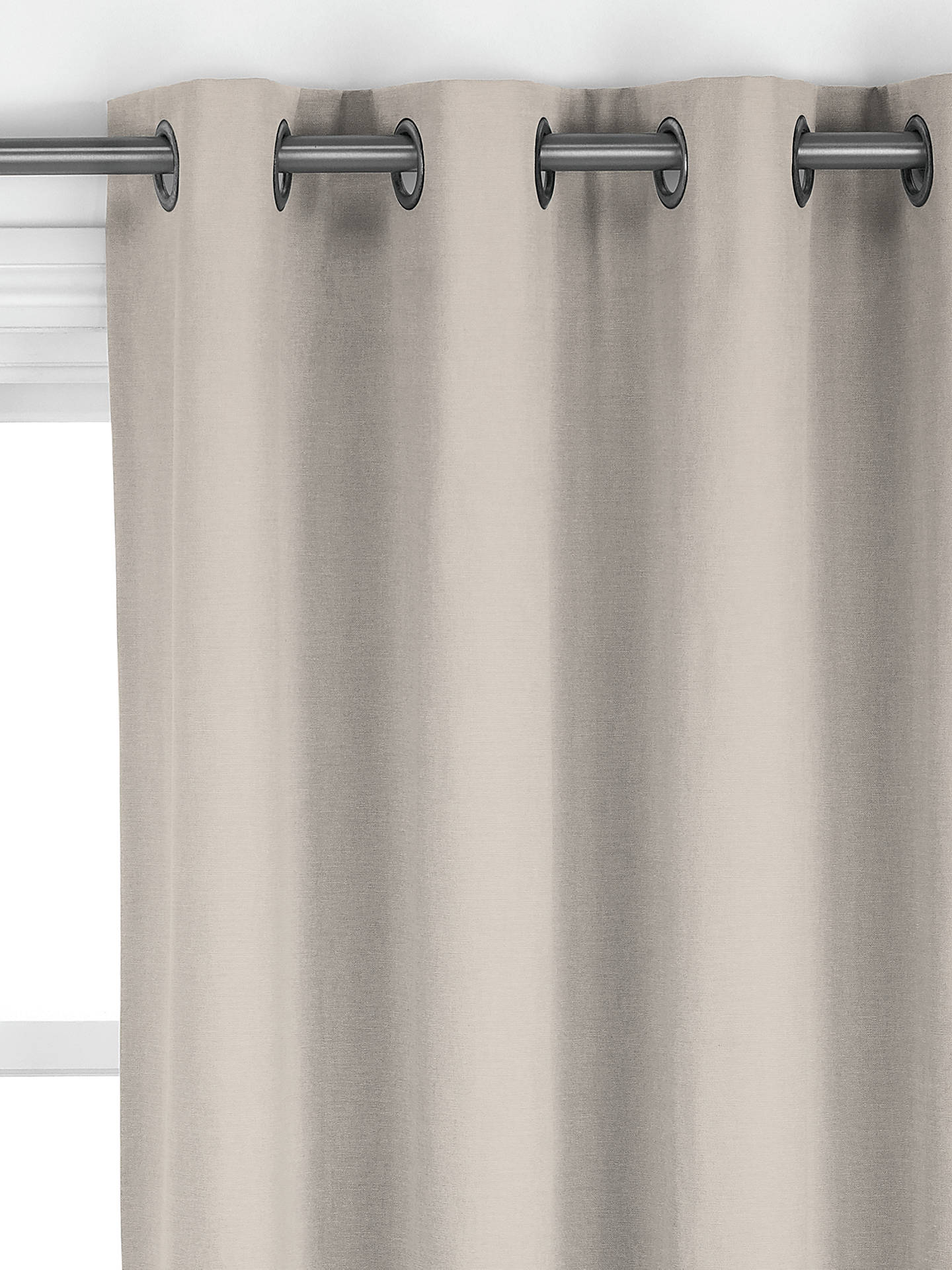 John Lewis ANYDAY Arlo Made to Measure Curtains, Putty