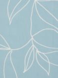 John Lewis ANYDAY Trailing Leaves Made to Measure Curtains or Roman Blind, Celeste