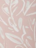 John Lewis Painted Leaves Made to Measure Curtains or Roman Blind, Plaster