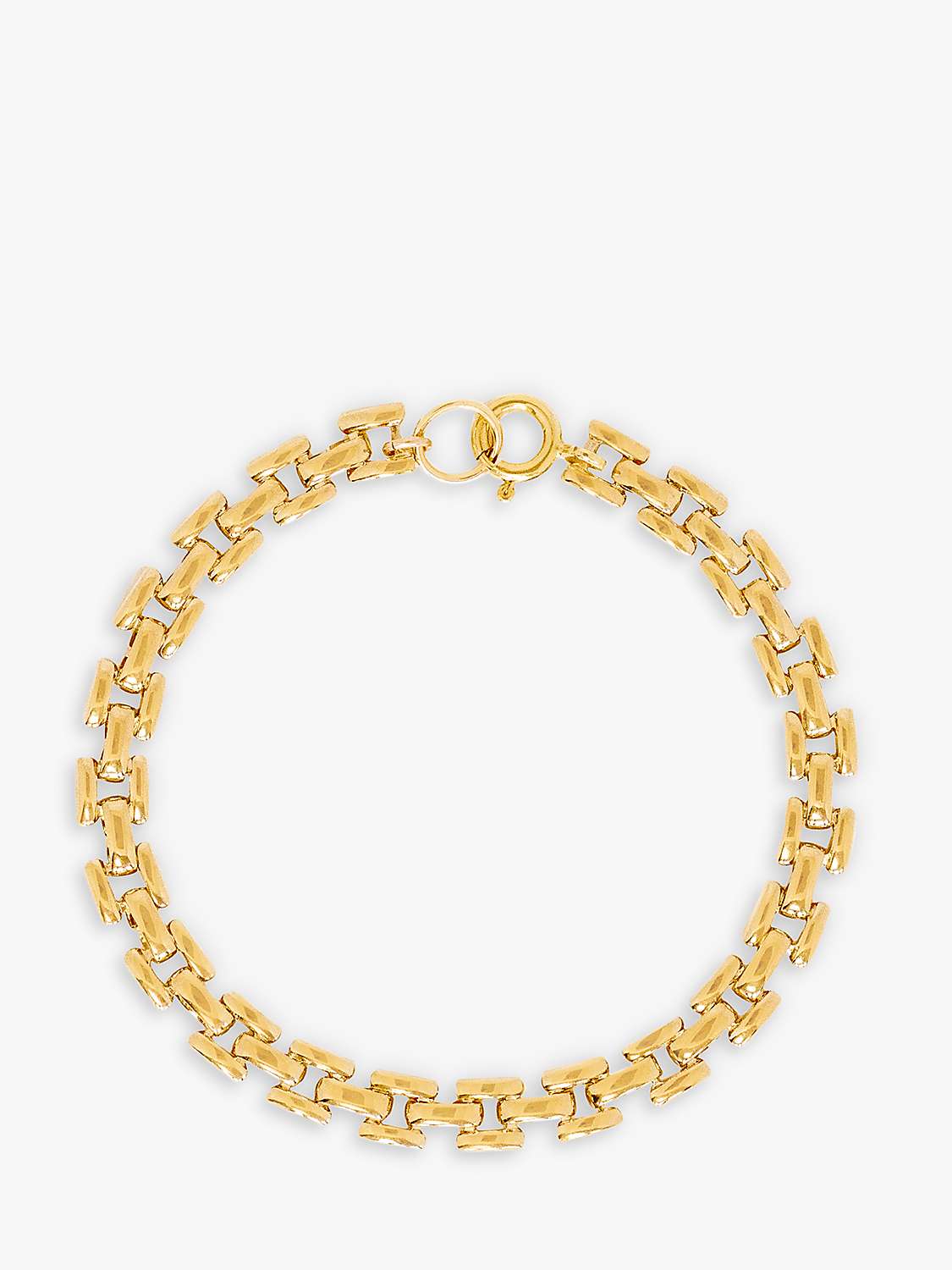 Buy Leah Alexandra Panther Chain Bracelet, Gold Online at johnlewis.com
