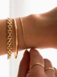 Leah Alexandra Panther Chain Bracelet, Gold