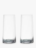 Anton Studio Designs Empire Highball Glasses, Set of 2, 550ml, Clear