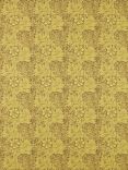 Morris & Co. Ben Pentreath Marigold Made to Measure Curtains or Roman Blind, Summer Yellow/Chocolate