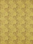 Morris & Co. Ben Pentreath Marigold Furnishing Fabric, Summer Yellow/Choclate