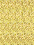 Morris & Co. Willow Boughs Made to Measure Curtains or Roman Blind, Summer Yellow