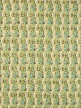 Morris & Co. Ben Pentreath Daffodil Made to Measure Curtains or Roman Blind, Cove Blue/Chocolate