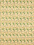 Morris & Co. Ben Pentreath Daffodil Made to Measure Curtains or Roman Blind, Pink/Leaf Green
