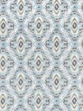 Harlequin Ixora Furnishing Fabric, Sky/Seaglass/Sketched