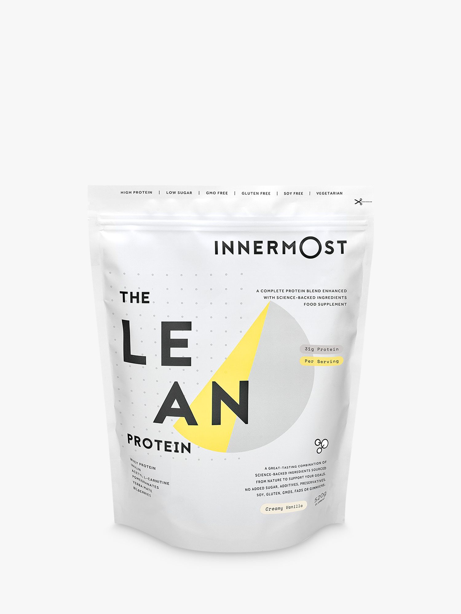 Innermost The Lean Protein Vanilla, 520g 1