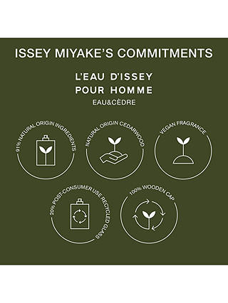 Issey Miyake L’Eau de Toilette Intense L’Eau d’Issey pour Homme Eau & Cèdre, 50ml 7