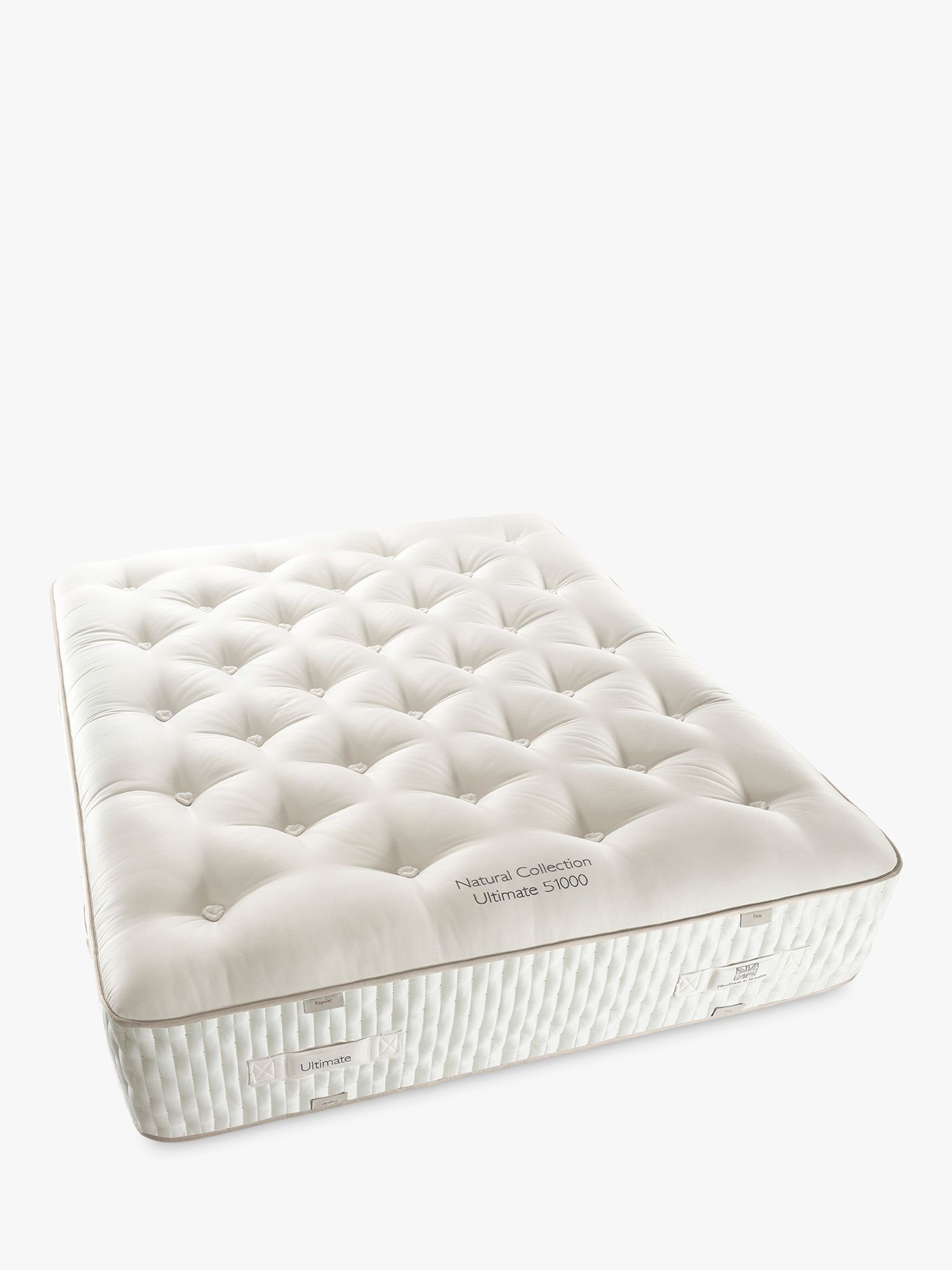 Photo of John lewis ultimate natural collection 51000 double regular tension pocket spring mattress