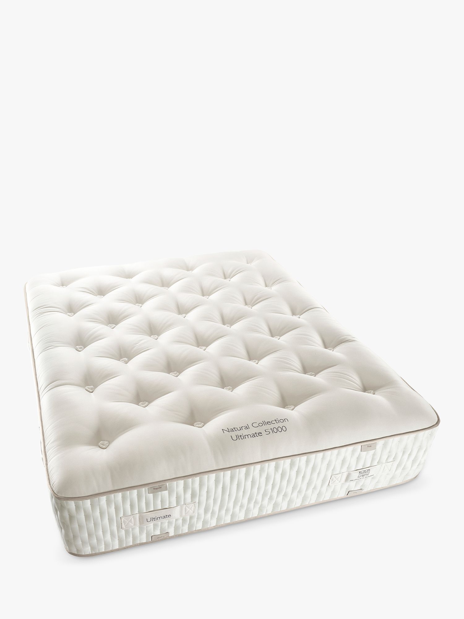 Photo of John lewis ultimate natural collection 51000 super king size firmer tension pocket spring mattress