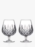Waterford Crystal Lismore Cut Glass Brandy Balloon Glass, Set of 2, 510ml, Clear