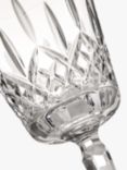 Waterford Crystal Lismore Cut Glass Tall Wine Glass, Set of 2, 280ml, Clear
