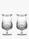 Waterford Crystal Lismore Cut Glass Rum Snifter & Tasting Cap, Set of 2, 250ml, Clear
